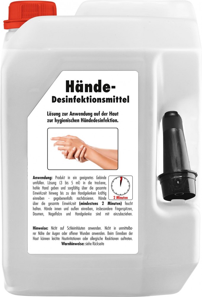 Hand-Desinfektionsmittel 5L-Kanister - SONAX®